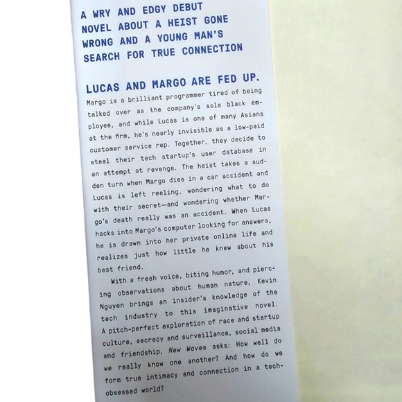 New! "New Waves" a Novel by Kevin Nguyen - Picture 4 of 5